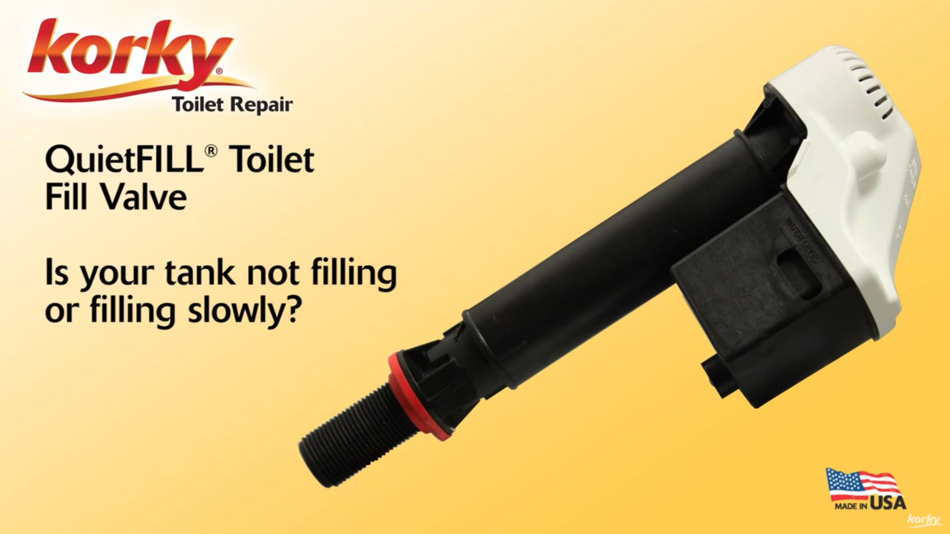 No Water In Toilet Tank Slow Filling Toilet Korky
